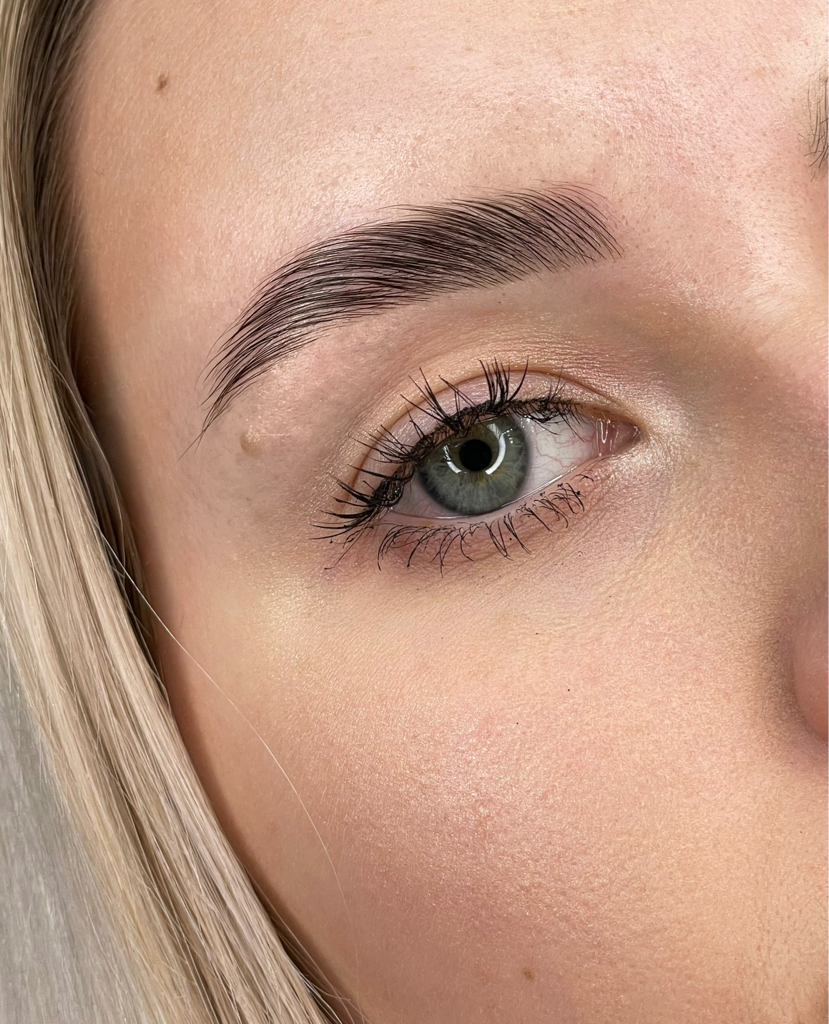 Ламинирование бровей( с окрашиванием)