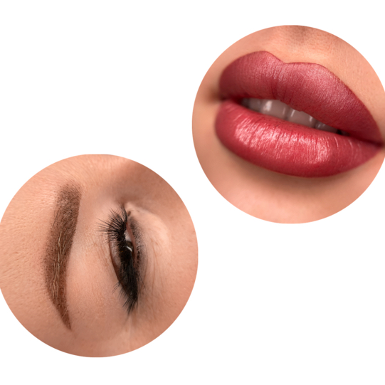 Коррекция перманентного макияжа брови/губы(через 30-45 дней после первичной)