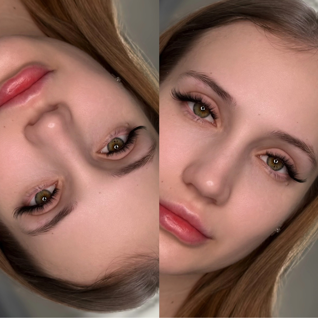 Наращивание ресниц 3D