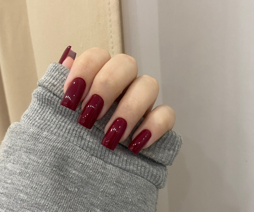 Маникюр с покрытием