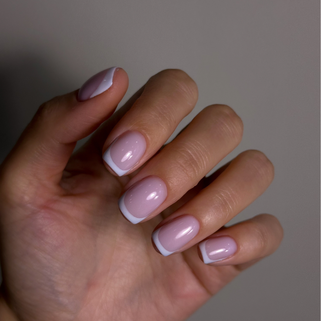 Снятие + комбинированный маникюр + покрытие гель-лак/гель+френч