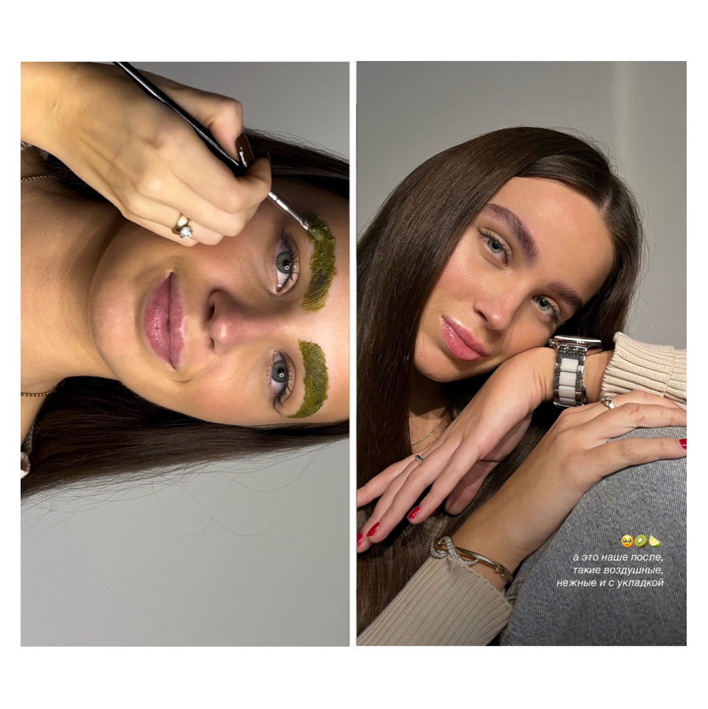 [organic brows] + окрашивание с коррекцией