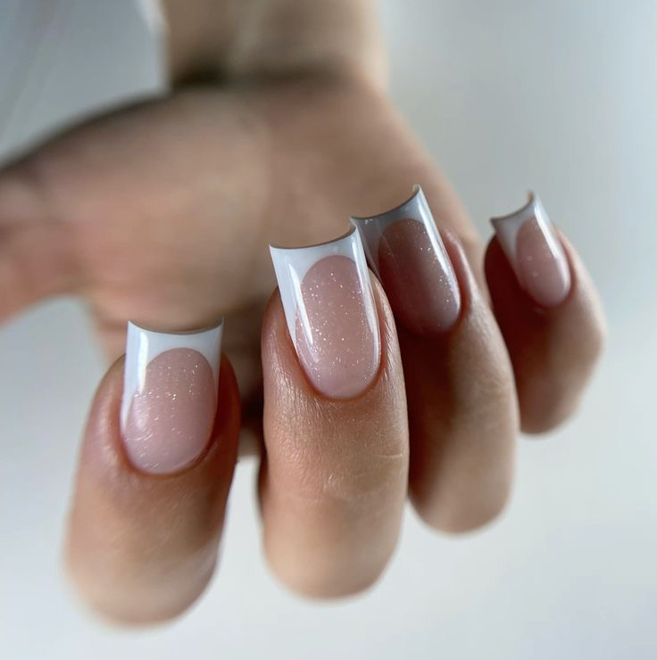 Маникюр + покрытие гель-лак ( френч, лунный)