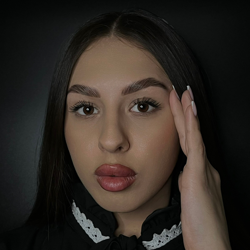 ламинирование бровей с окрашиванием и коррекцией