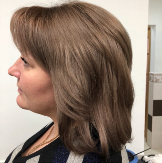 Стрижка женская ~ Средний волос~ до 45 см