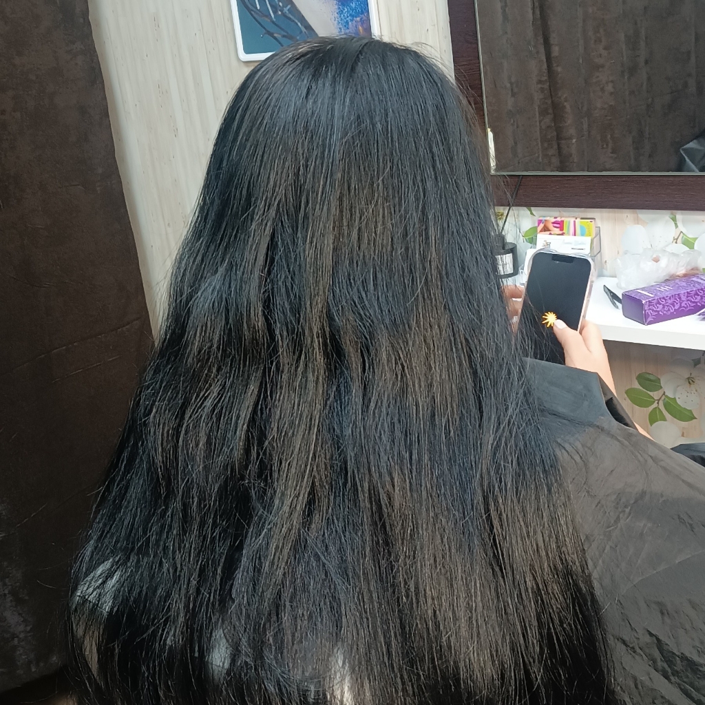 Окрашивание В ОДИН ТОН (краска клиента)