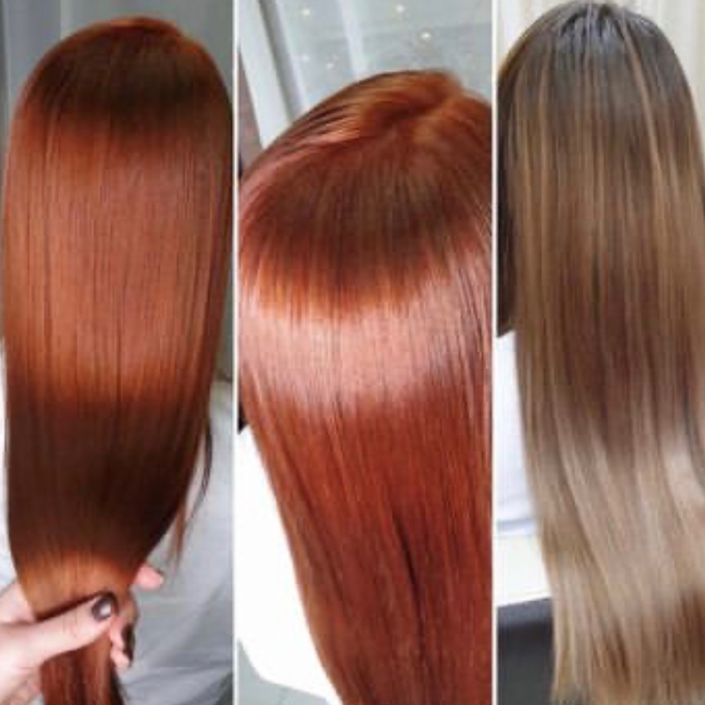 Окрашивание волос один тон на длинные волосы