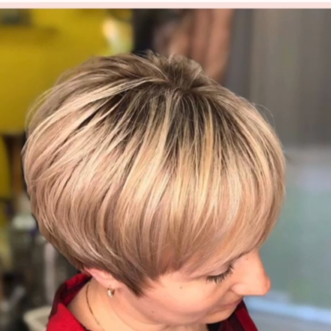 Окрашивание волос два тона