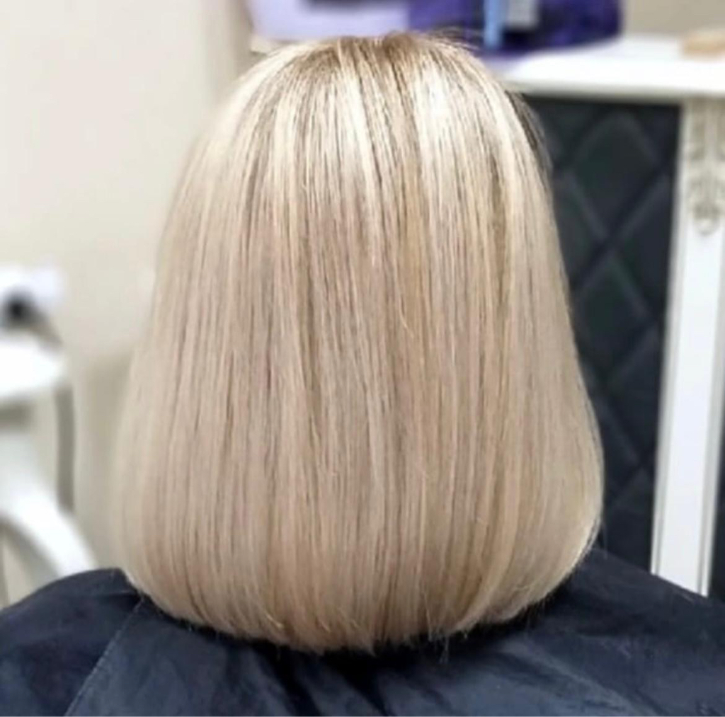 Женская стрижка на средние волосы