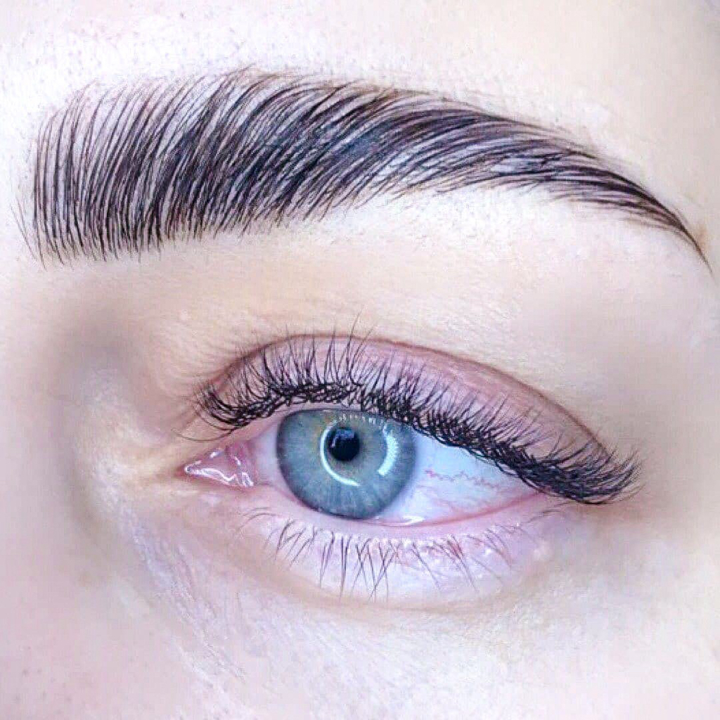 Долговременная укладка бровей