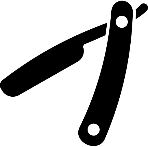 Бритье головы опасной бритвой