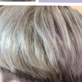 Прикорневое мелирование