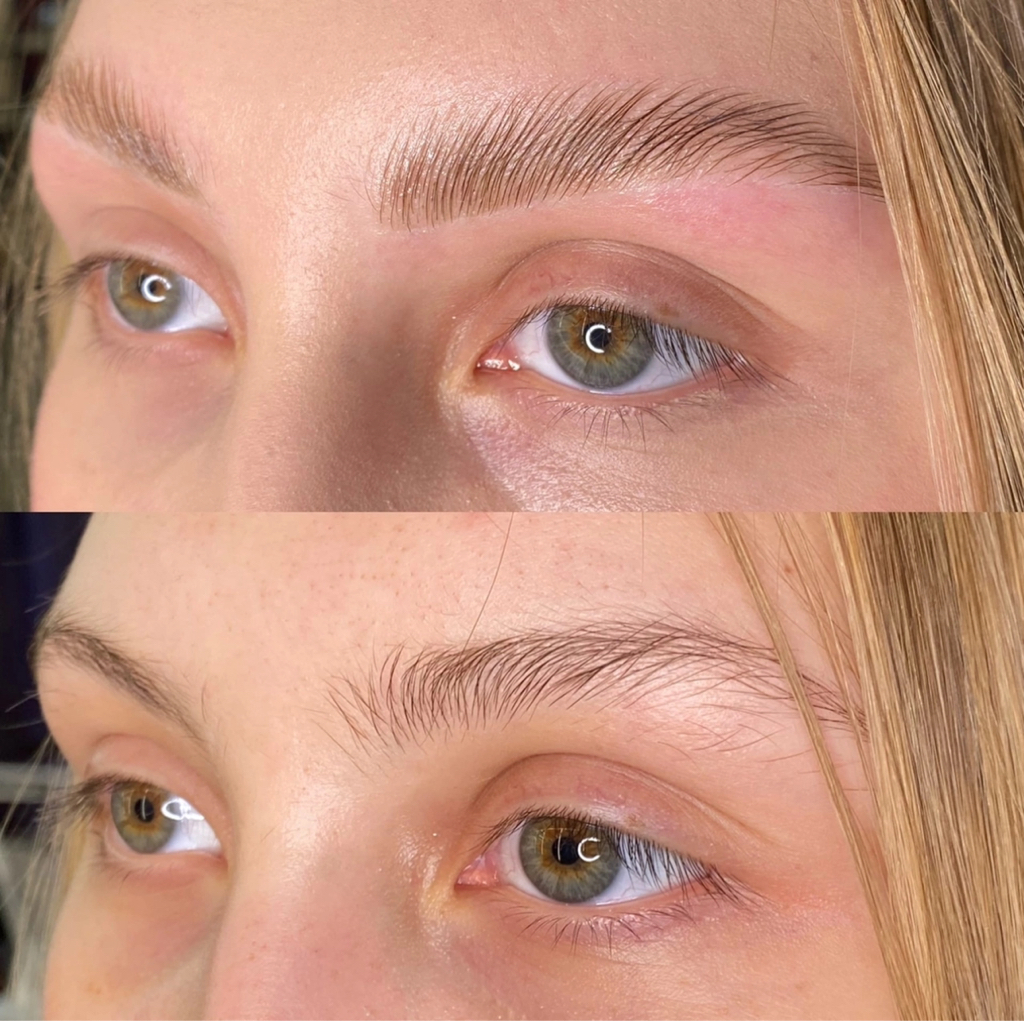 Коррекция бровей (воск , пинцет)