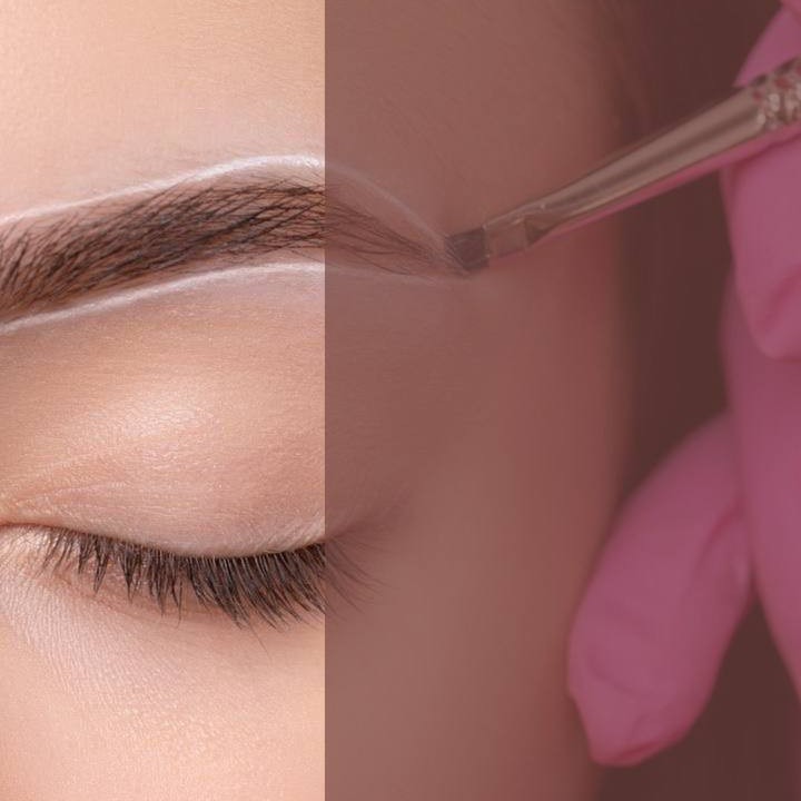 Коррекция бровей