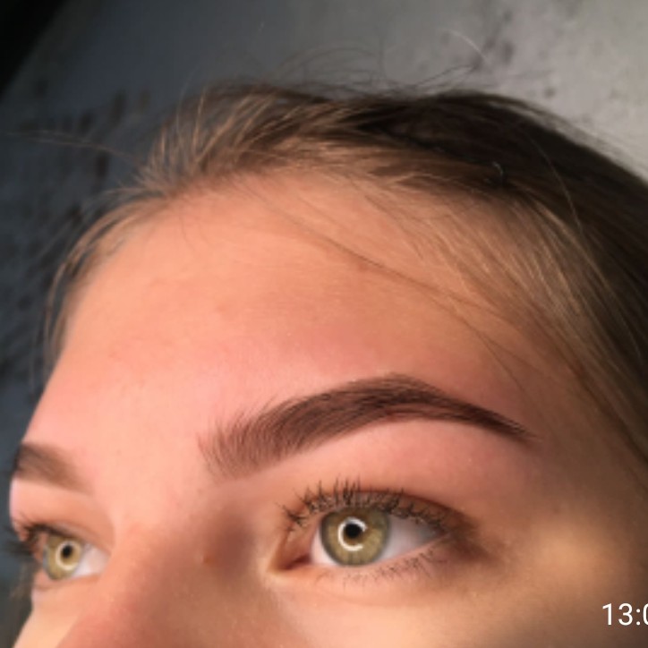 оформление+ окрашивание бровей