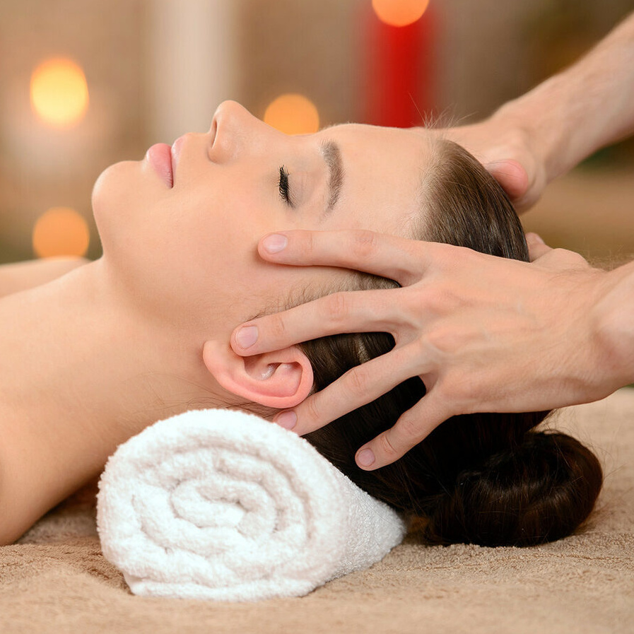 Массаж головы