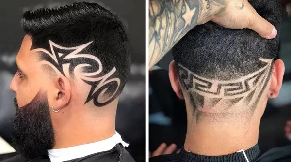 hair tattoo