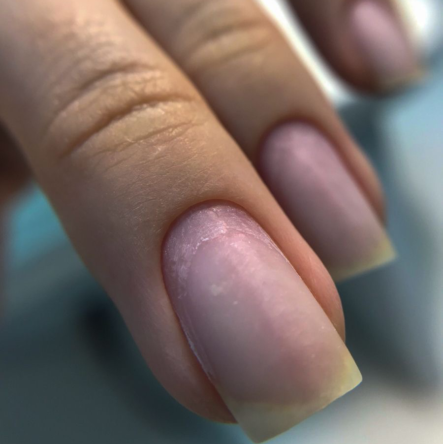 Снятие геля без последующего покрытия