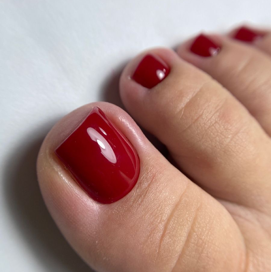 Педикюр (только пальчики) с покрытием гель лак