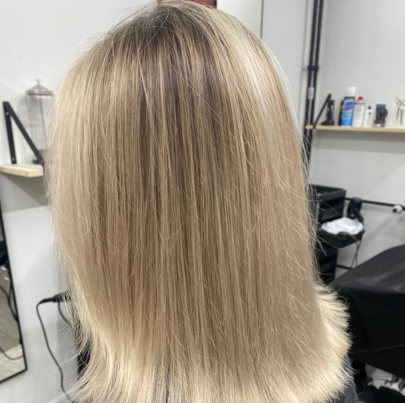 Окрашивание волос ( длинна до плеч )