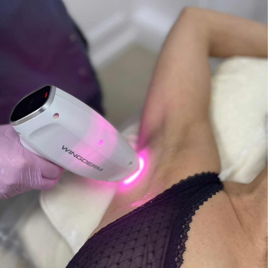 Зона подмышек