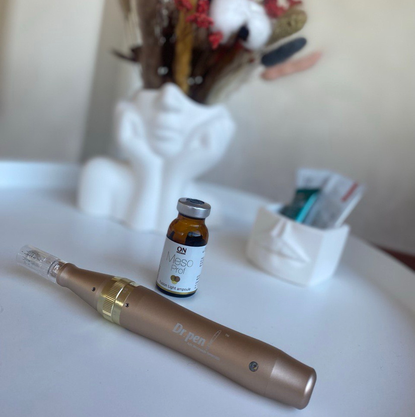 Фракционная мезотерапия кожи головы