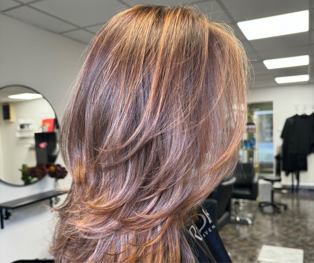 Окрашивание корней+тонирование