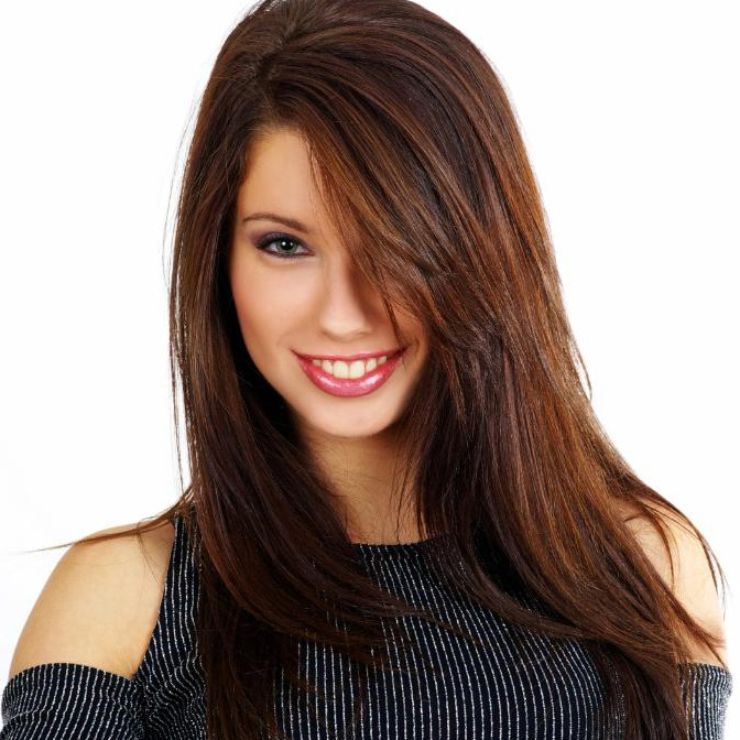 Однотонное окрашивание (длинные)