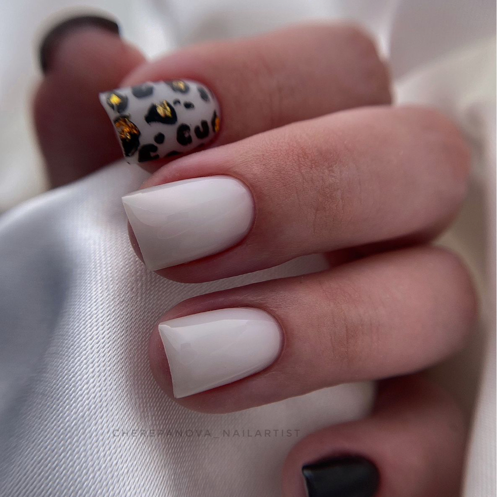 Дизайн сложный 1 ноготь