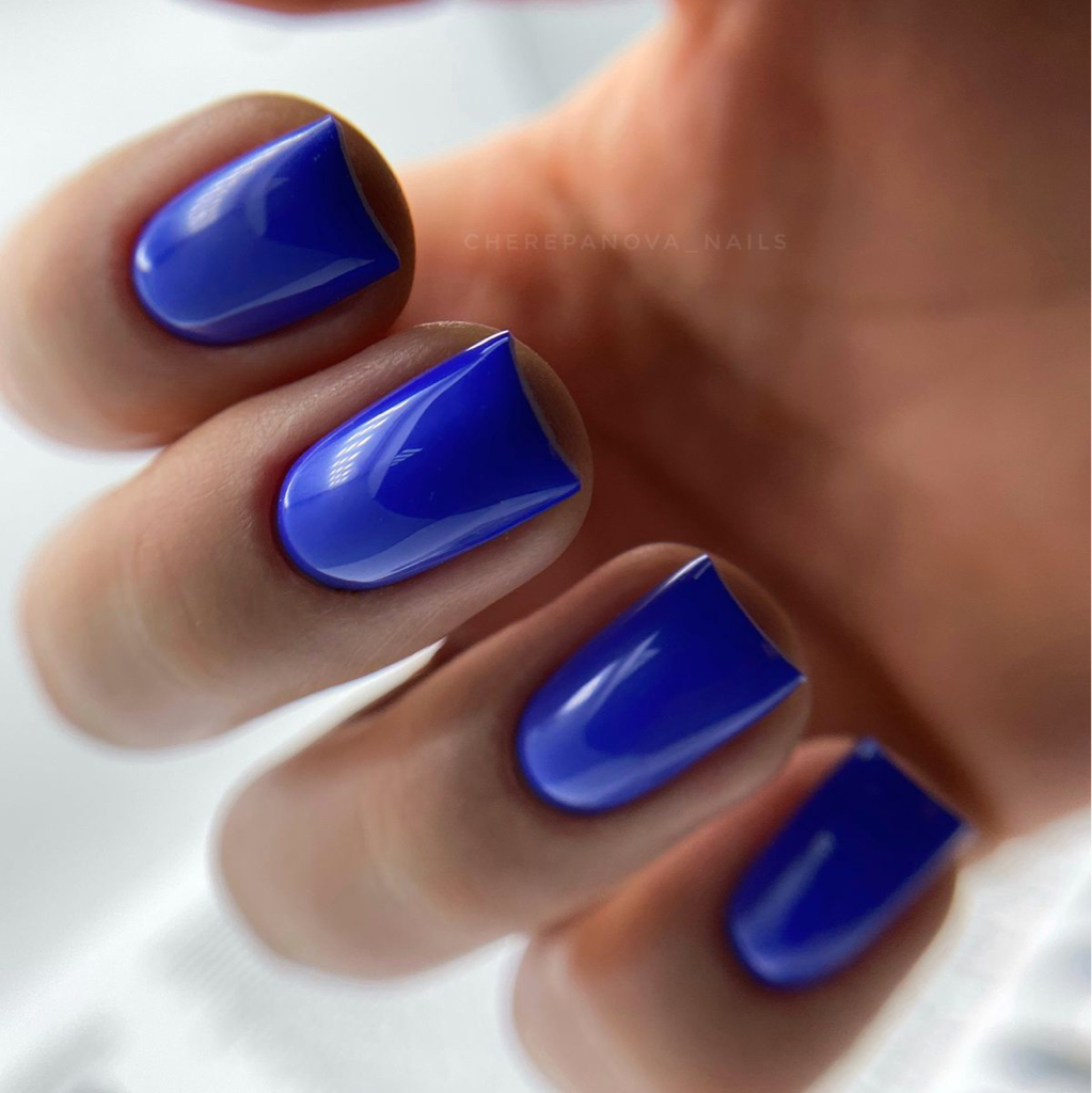 Маникюр с покрытием гель лак (однотонное)