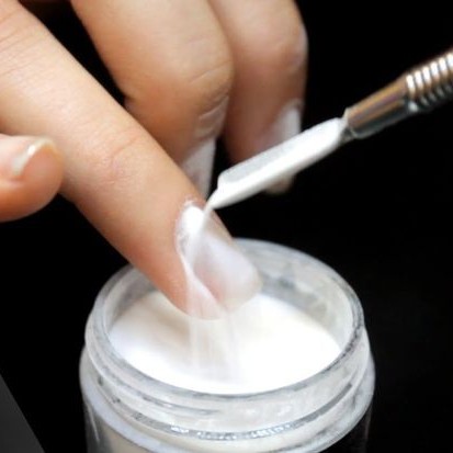 Укрепление пудрой/гелем