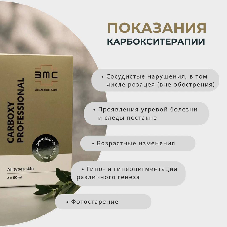 КАРБОКСИТЕРАПИЯ ДЛЯ ЖИРНОЙ КОЖИ / ЗРЕЛОЙ КОЖИ BCMED