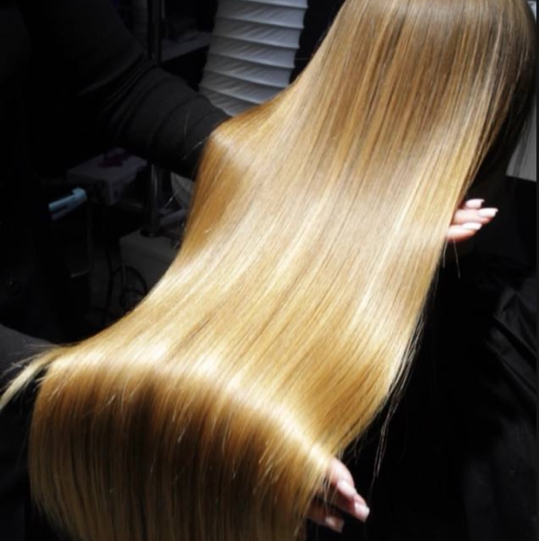 Кератиновое выпрямление