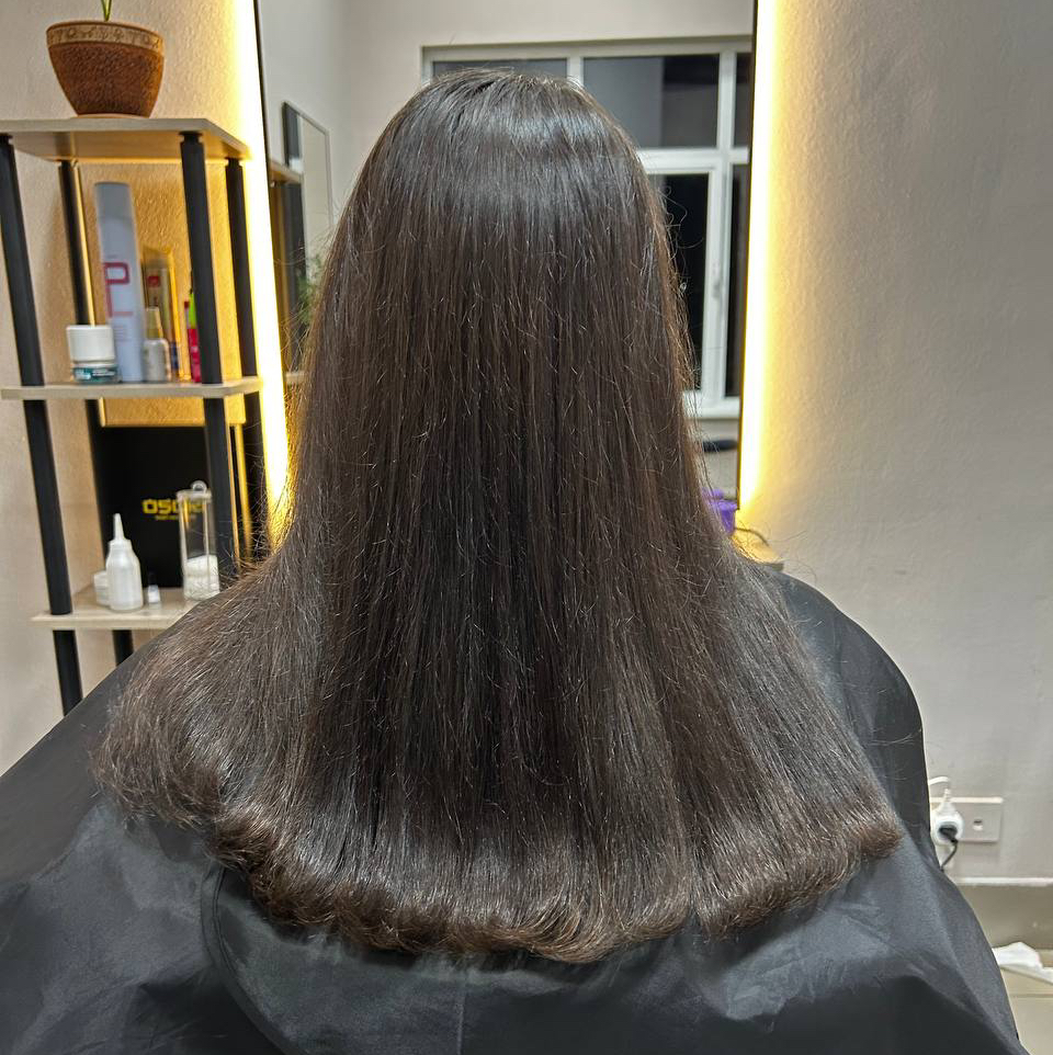 Окрашивание в один тон