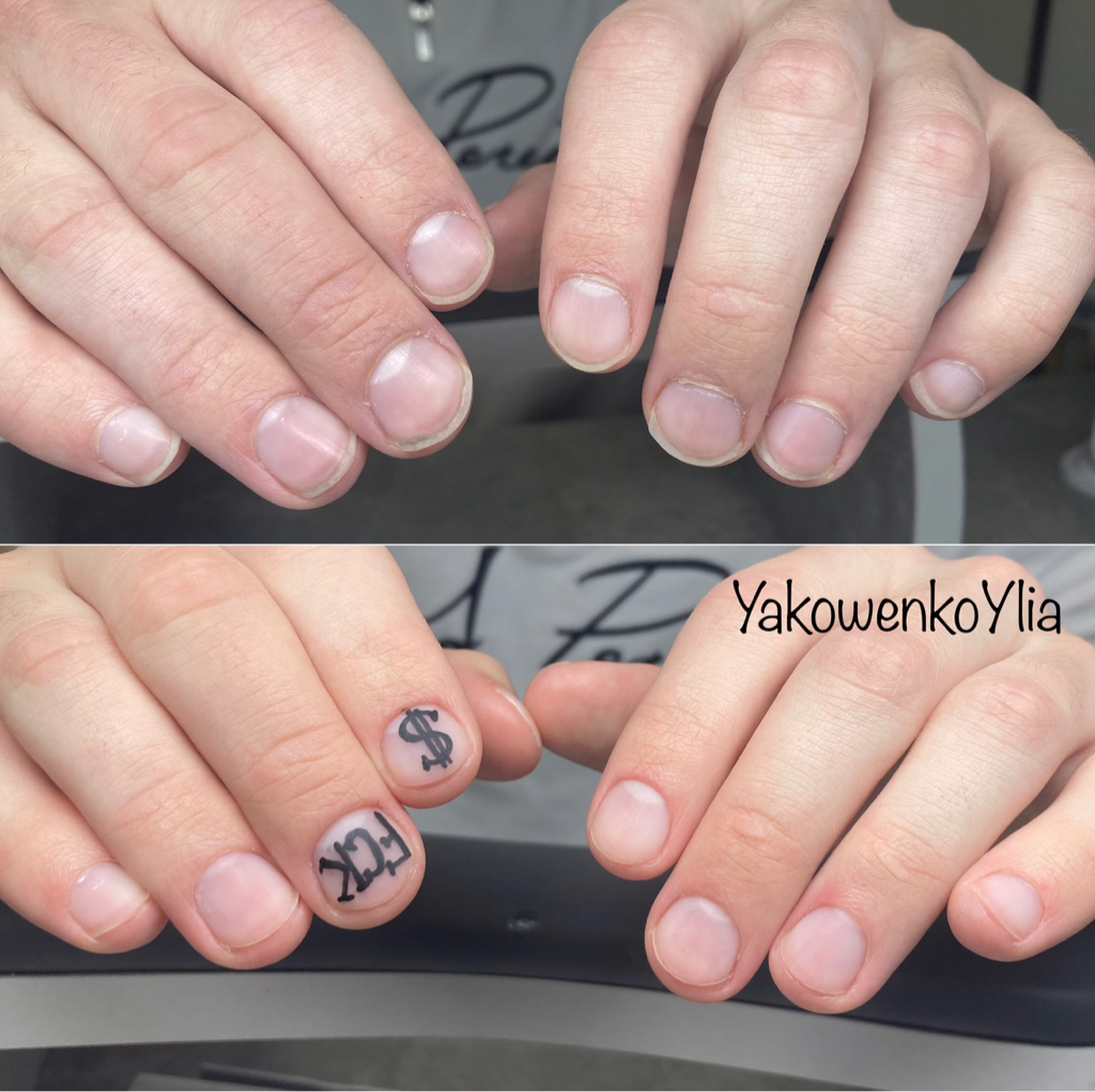 Маникюр мужской