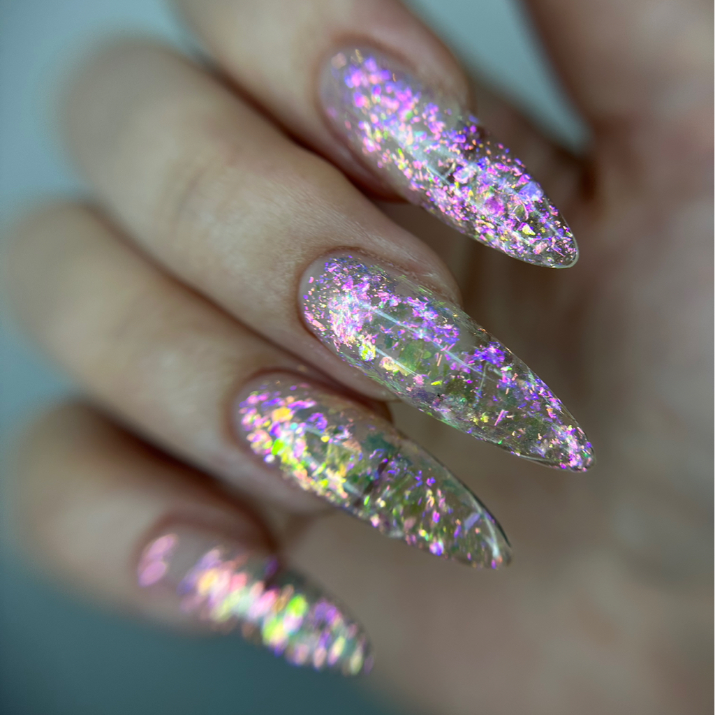 Коррекция гелем 3-6 (длина от 8,5 до 17мм) + маникюр + простой дизайн