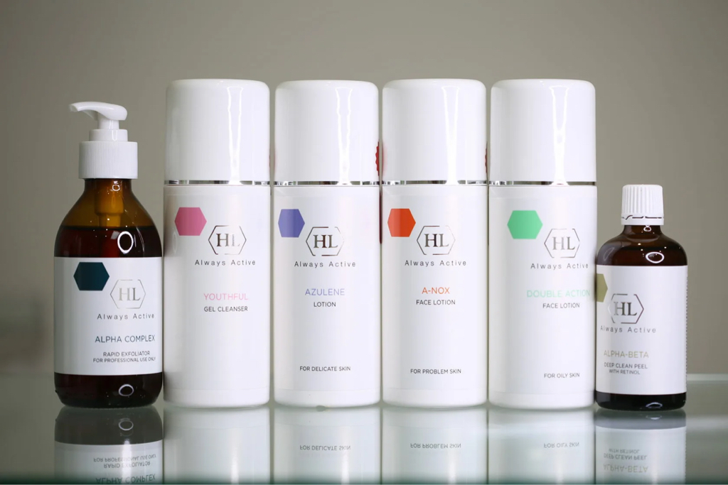 Комбинированная чистка лица на космецевтике Holy Land