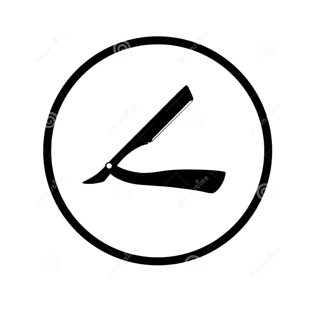 Бритье лица опасной бритвой