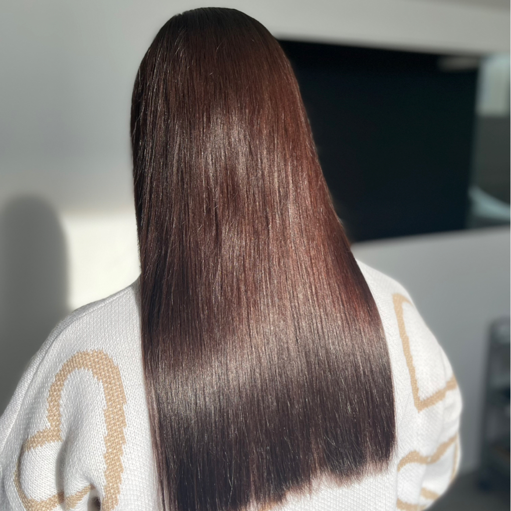 Холодное восстановление волос ниже лопаток