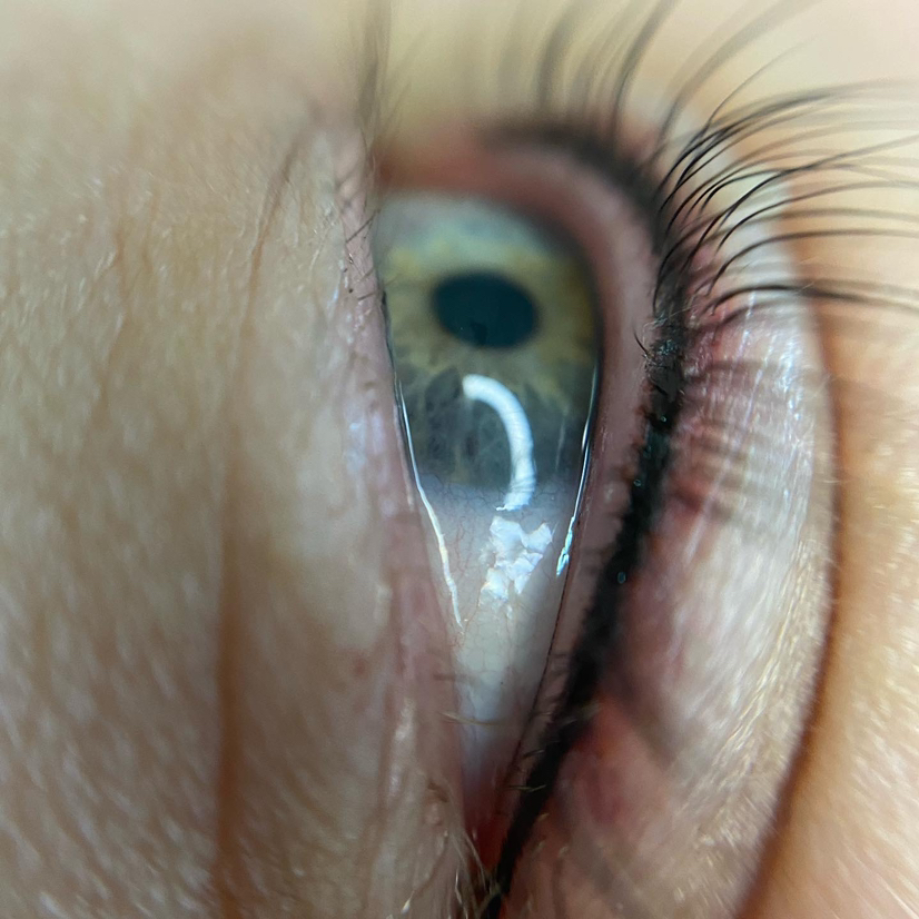 Перманентный макияж межресничного пространства