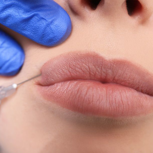 Испанская лонгидаза(выведение губ)