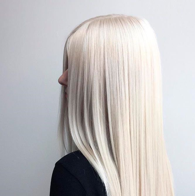 Осветление корней + тонирование длины