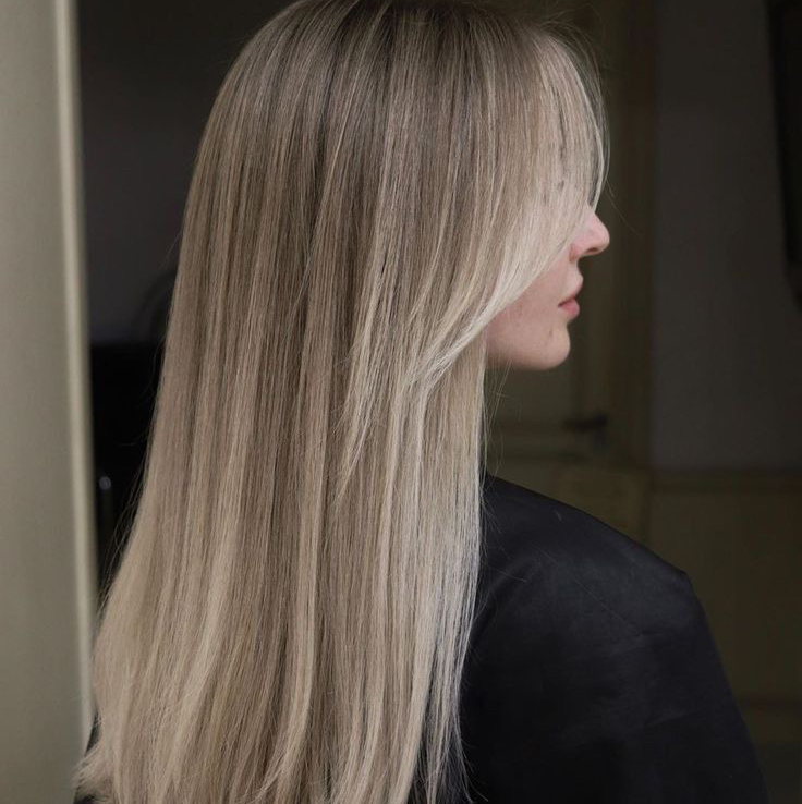 Контуринг (частичное осветление волос + тонирование)