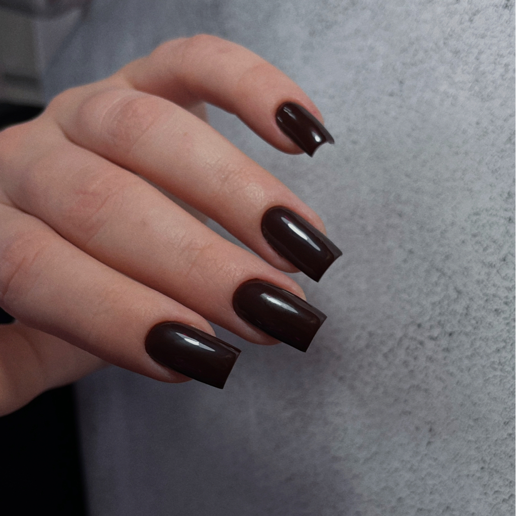 Комби-маникюр + укрепление гелем + покрытие гель-лак