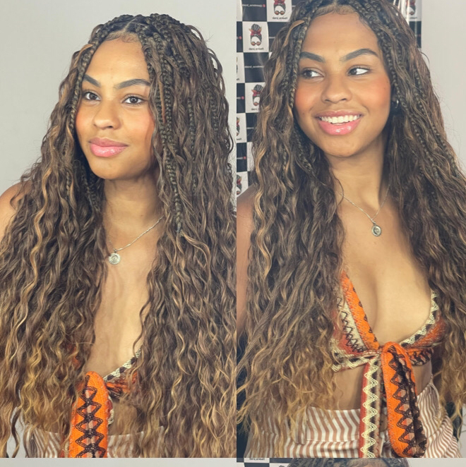 Entrelace e Gypsy braids