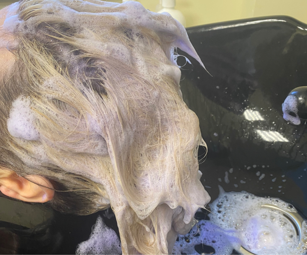 Тинорование волос