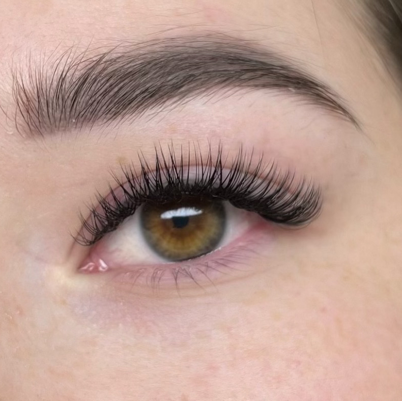 Наращивание ресниц 1-2