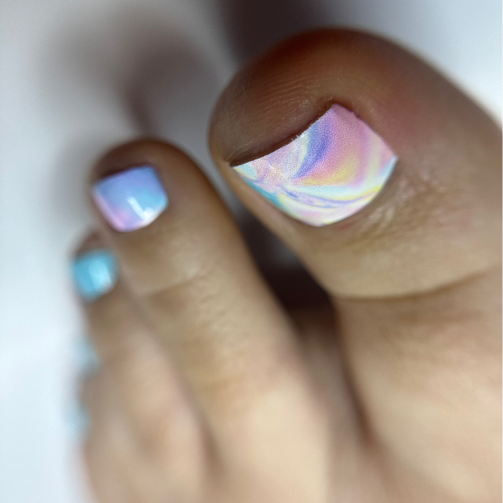 Педикюр- обработка стоп и пальцев/ покрытие гель-лак