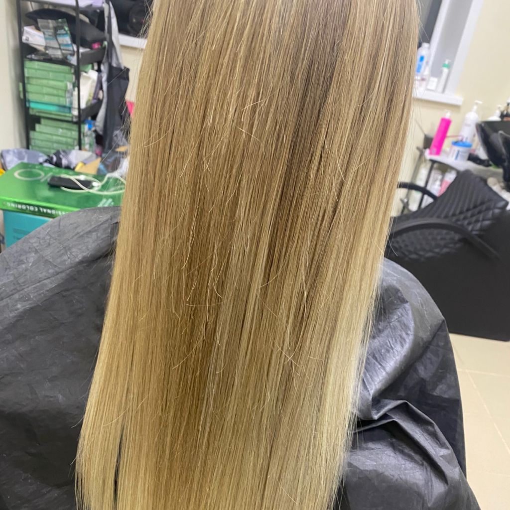 Кератиновое выпрямление