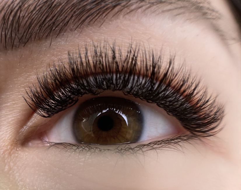 Наращивание ресниц объем 3D